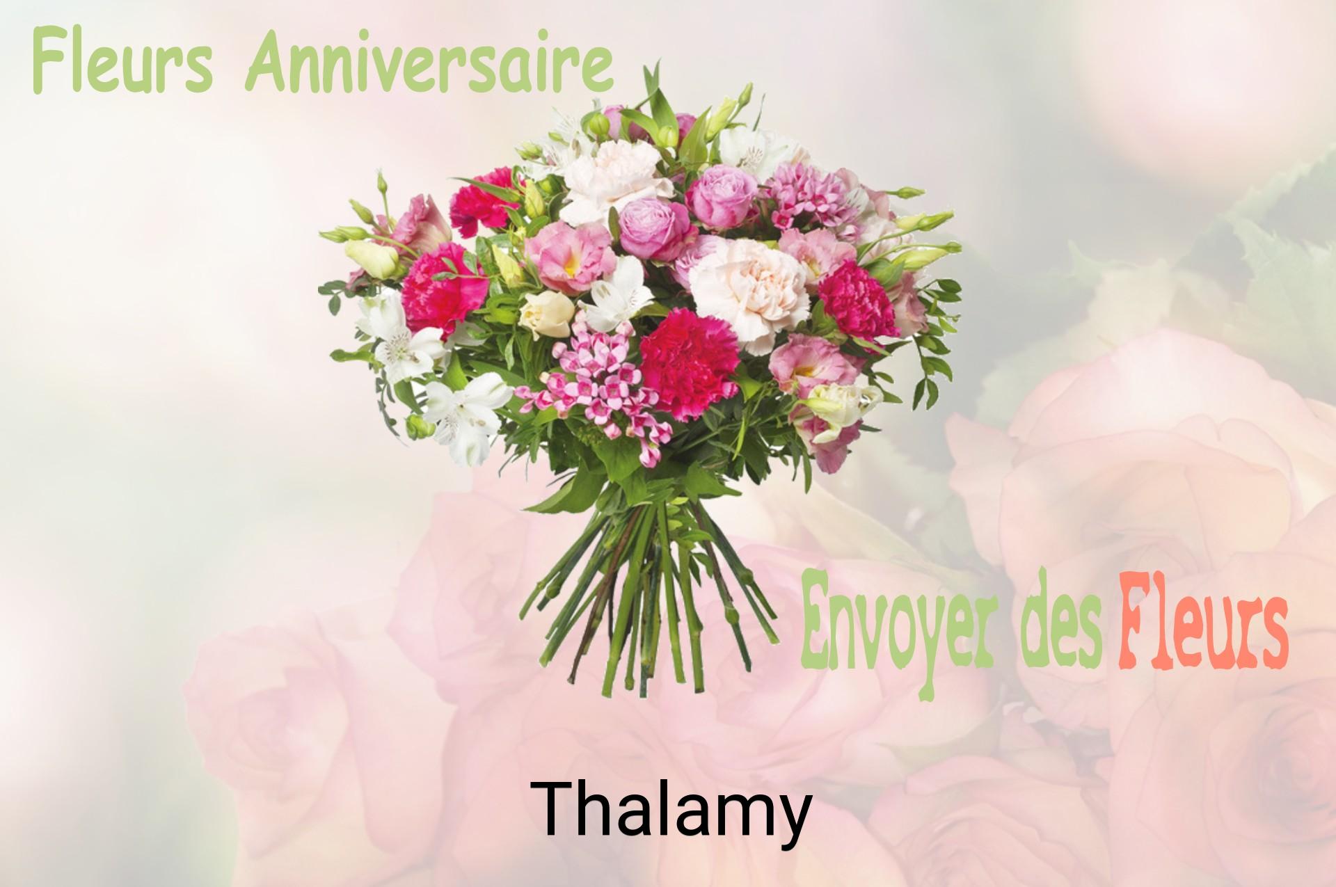 Bouquet de fleurs d’anniversaire livré à Thalamy