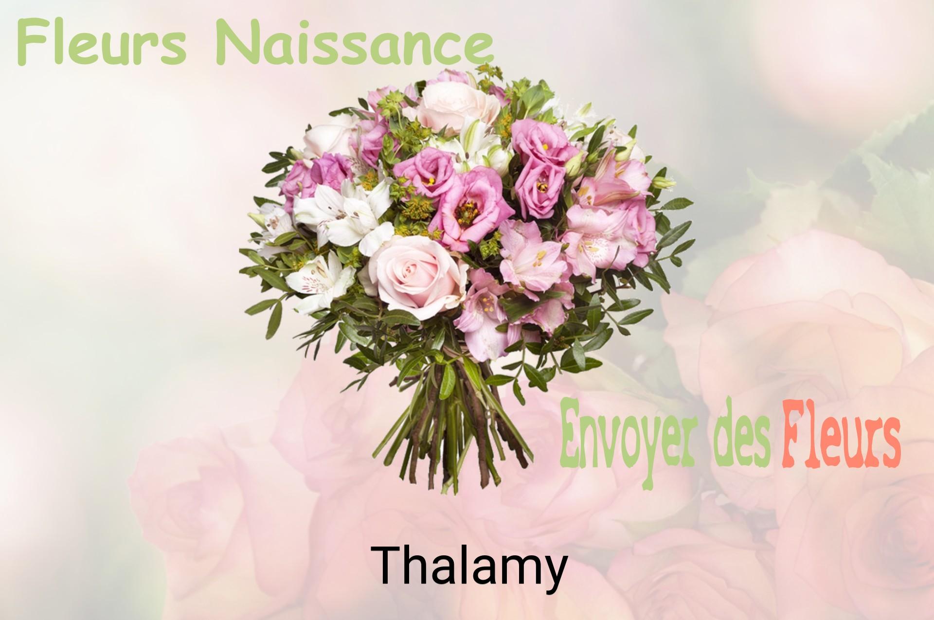 Bouquet de fleurs de naissance livré à Thalamy